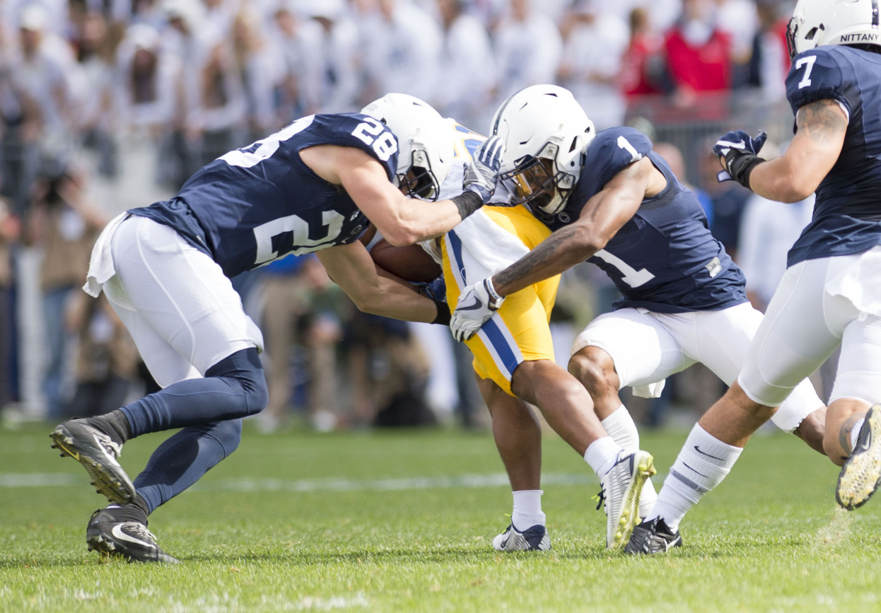 Pitt, Apke (28) and Campbell (1)